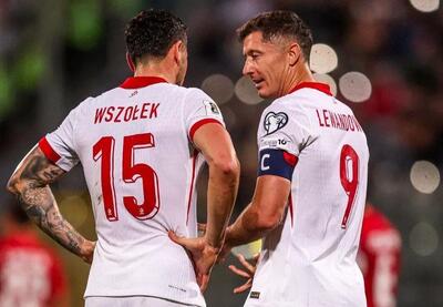  تضمین جایگاه پلی‌آف جام جهانی لهستان با پیروزی مقابل مالت