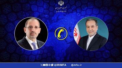  عراقچی و معاون نخست وزیر اردن درباره نشست پیش‌روی شورای حکام گفت وگو کردند