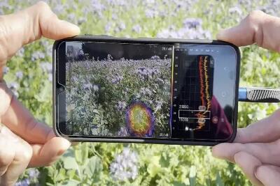  این دوربین جدید، صداها را قابل دیدن می‌کند!