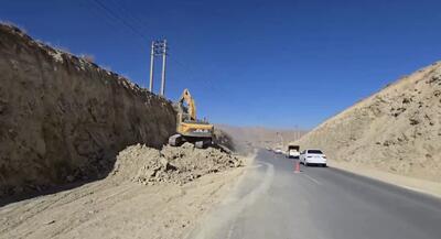 ایمن‌سازی محورهای بروجن با ترانشه‌برداری ۲۰ هزار مترمکعبی