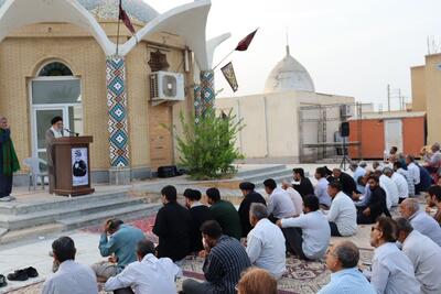  نماز باران در بندر دیّر اقامه شد