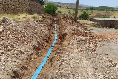  مشکل کمبود آب روستای طرازان طارم سفلی قزوین حل شد