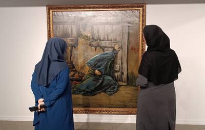  «سپیدتر از یاس» افتتاح شد؛ نقاشی دینی باید روایتگر ایمان و تاریخ باشد