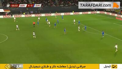  گل ریدله باکو به اسلواکی (آلمان 5-0 اسلواکی) - پارس فوتبال