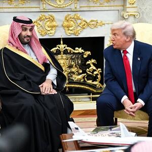  قاب عجیب از ترامپ و بن سلمان در کاخ سفید / نماد ابلیسک جنجالی شد - سلام نو