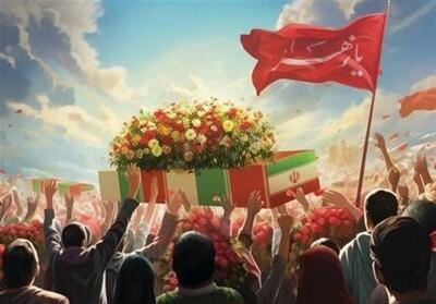  استقبال باشکوه مشهدی‌ها از پیکر مطهر ۱۳ شهید گمنام دفاع مقدس - سلام نو