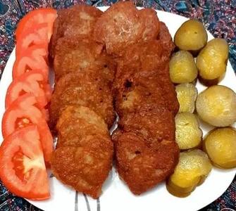  طرز تهیه شامی کباب با سنگدان مرغ