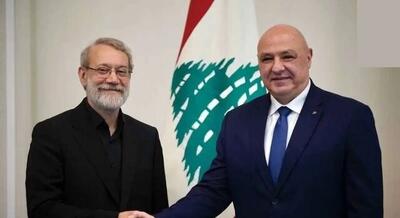  دبیرخانه شورای عالی امنیت ملی: فایل کامل تصویری دیدار علی لاریجانی با رییس‌جمهور لبنان را منتشر کنید