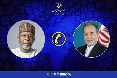  عراقچی بر اهمیت تقویت همکاری‌های ایران و نیجر تاکید کرد
