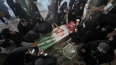  تشییع شهید گمنام در دانشگاه‌‌های ملی مهارت چهارمحال و بختیاری + فیلم