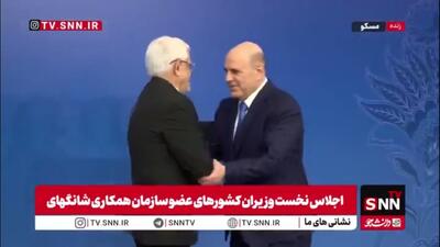 استقبال نخست وزیر روسیه از محمدرضا عارف