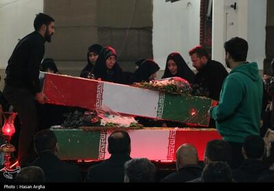  تجدید عهد با شهیدان؛ پیکر شش شهید گمنام میهمان مردم دنا و مارگون شد - تسنیم