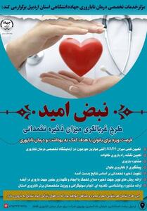  آغاز اجرای طرح «نبض امید» در اردبیل - تسنیم