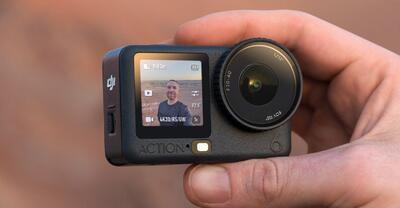  دوربین اکشن بعدی DJI دیافراگم قابل تنظیم برای عملکرد بهتر در نور کم دارد