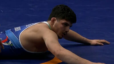  مدال نقره عبدی در وزن 77 کیلوگرم