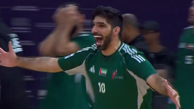  خلاصه هندبال ایران 25 - امارات 28