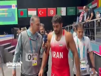  واکنش ساروی پس از شکست حریف عربستانی