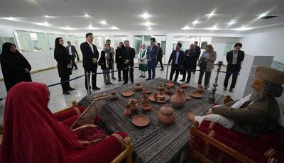  بازدید سفیر کره‌ جنوبی و نمایندگان سازمان یونیسف از موزه منطقه‌ای جنوب‌ شرق