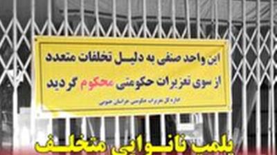  سرد شدن تنور نانوایی متخلف در بیرجند