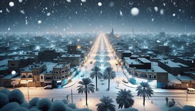  ترند این روزهای هوش مصنوعی - پرامپت روز برفی