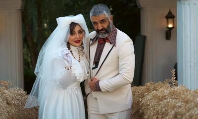  تاریخ امروز چهره‌ها |نگاهی به تصویر دامادی پژمان جمشیدی با کت و شلوار لاکچری در کنار عروس خانم مشهور