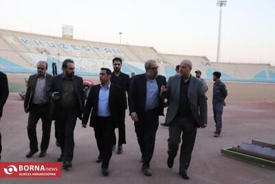  سفر معاون توسعه وزارت ورزش و جوانان به خوزستان