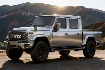  گسترش خانواده BAW 212 با نسخه‌های پیکاپ و روباز