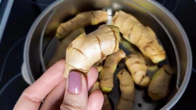  رژیم زنجبیل : راز کاهش چربی شکم با زنجبیل پخته