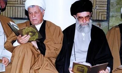  روایت هاشمی رفسنجانی از نگرانی آیت الله خامنه ای درباره جنگ با آمریکا