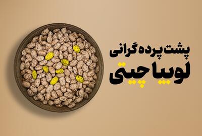  اینفوگرافیک / پشت پرده گرانی لوبیا چیتی