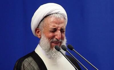  گریه و ضجه‌های حجت‌الاسلام صدیقی کنار پیکر پسرش + فیلم