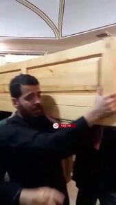  ببینید | اولین ویدئو از تشییع فرزند کاظم صدیقی