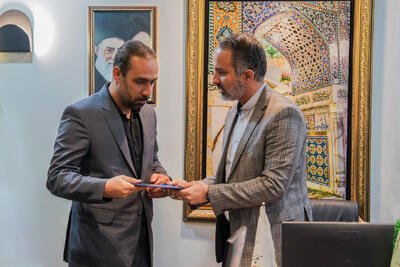  برگزاری آیین تودیع و معارفه مدیرعامل بن ریل