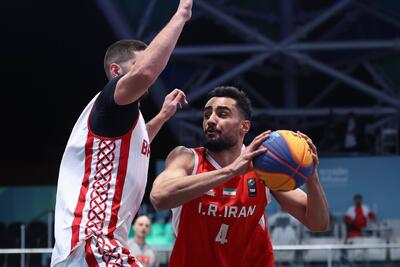  بسکتبال سه نفره مردان ایران فینالیست شد؛ تیم زنان برای برنز می‎‌جنگد