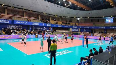  شروع لیگ برتر والیبال به یاد صابر؛ پیکان از سد سایپا گذشت
