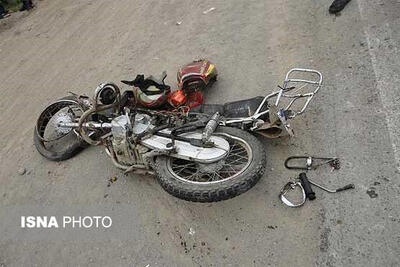  واژگونی چند دستگاه موتورسیکلت در اتوبان امام علی(ع)