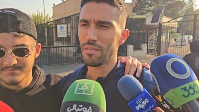  سیدحسین حسینی حاضر به گفت و گو  با خبرنگاران نشد