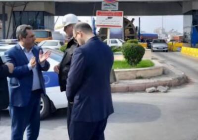  بازدید فرماندار انزلی  از مکان‌های حضور مهمانان اجلاس بین‌المللی استانداران ساحلی حوزه دریای خزر در بندرانزلی