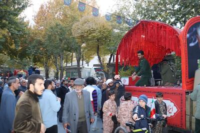  استقبال از مهمانان آسمانی در خوانسار