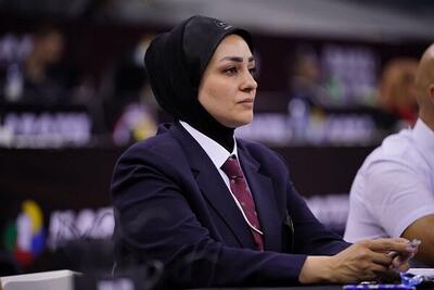  قضاوت بانوی داوری کاراته ایران در رقابت های جهانی - پارس فوتبال