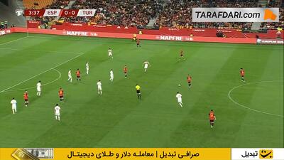  خلاصه بازی اسپانیا ۲-۲ ترکیه (مقدماتی جام جهانی 2026) - پارس فوتبال