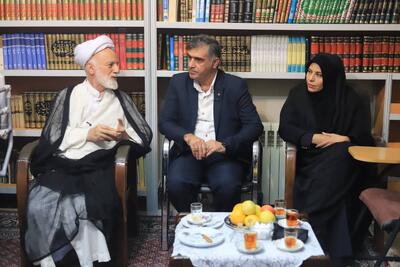  دیدار جمعی از نخبگان با نماینده ولی فقیه برای مهار آلودگی هوای اراک