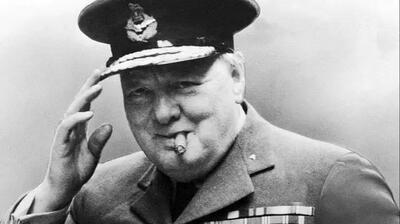  عکس چرچیل و دخترش سارا در تهران، 82 سال قبل