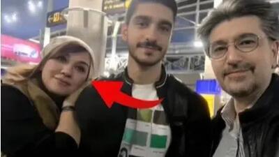  فیلم / زیباترین و مهربانترین نامادری ایران همسر دوم امیرحسین مدرس است /  ثابت کرد که یه نامادری میتونه مثل یه فرشته باشه /  متن احساسی اش برای پسر آقای بازیگر دل همه رو لرزاند!