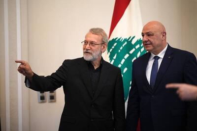  رئیس‌جمهور لبنان درباره دیدار با لاریجانی:به او گفتم مسئولیت شیعیان لبنان با من است، نه او، و او با ناراحتی رفت