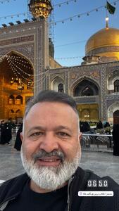  سلفی خوش حس و حال بازیگر سریال نون خ با تم مذهبی