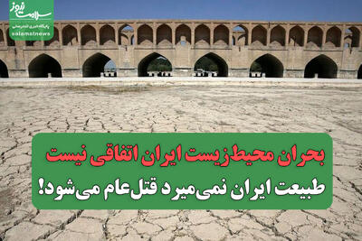  بحران محیط‌زیست ایران اتفاقی نیست / طبیعت ایران نمی‌میرد قتل‌عام می‌شود!