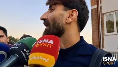  علیرضا بیرانوند: حس می‌کنم شما (رسانه) منتظر باخت تیم ملی هستید + ویدیو
