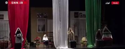  نمایی از اقتدار زن ایرانی در حاشیه برگزاری مراسم رونمایی از تقریظ رهبر انقلاب + فیلم