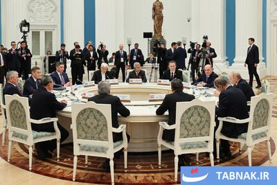  عکس: دیدار سران شانگهای با پوتین